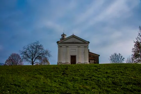 Church with sky Stock Photos