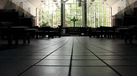 Church sliding shot 12s Stock Footage 11828362