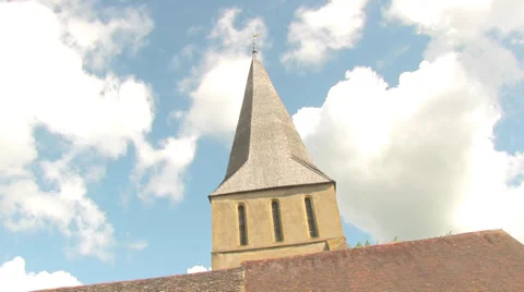 Church spire Stock Footage 38538308