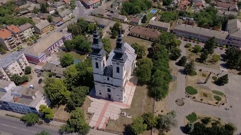 Church in Srbobran Stock Footage 78880705