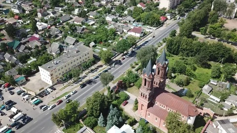Church of St. Barbara Stock Footage 101515781