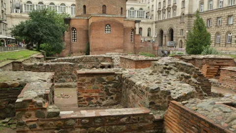 Church of St George in Sofia Stock-Footage 96090771