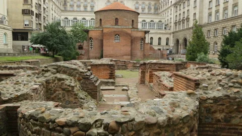 Church of St George in Sofia Stock-Footage 96090786