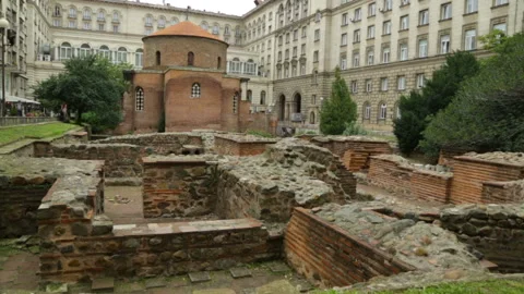 Church of St George in Sofia Stock-Footage 96090809