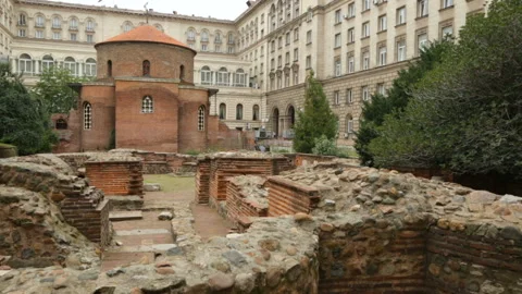 Church of St George in Sofia Stock-Footage 96090843