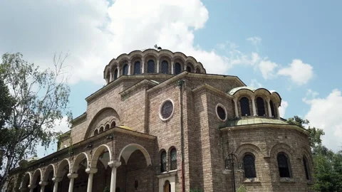 Church St. Nedelya in Sofia, Bulgaria Stock Footage 236673079