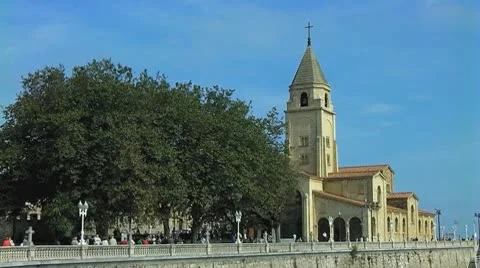 Church of St. Peter Stock Footage 8912002