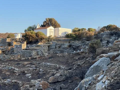 Church of St Sotiris Stock Photos