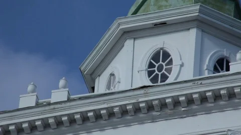 Church Steeple Stock Footage 73745237