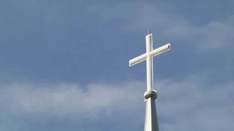 Church Steeple timelapse 스톡 동영상 20497658
