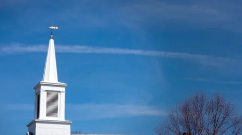 Church Steeple Timelapse Vidéo 37142317