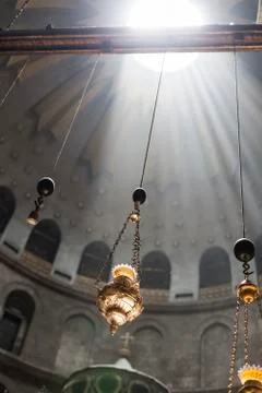 Church Sun Rays Stock Photos
