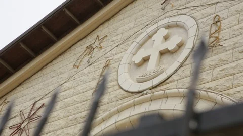 Church Symbol Sakhnin 스톡 동영상 102177553