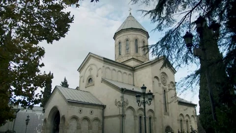 A church in Tbilisi Stock Footage 203890219