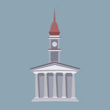 Church temple Stock Illustration