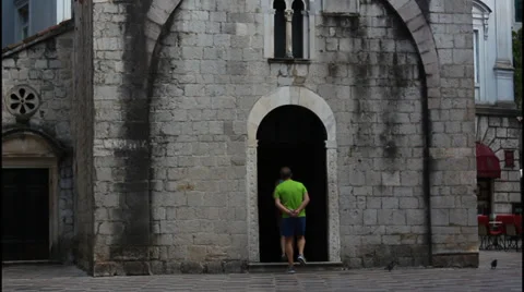 Church, tilt up Video stock 32901914