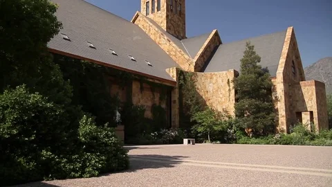 Church tilt Stock Footage 77045498