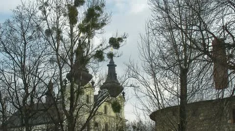 Church in timelapse 720p Stock Footage 10817950