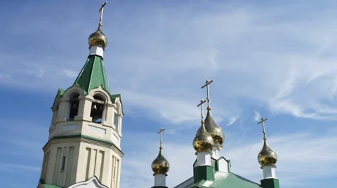 Church Timelapse clouds Stock-Footage 54268179