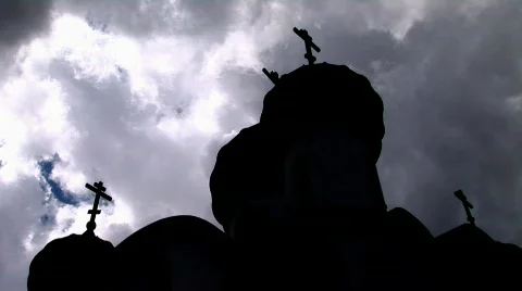 Church Timelapse Stock Footage 729754