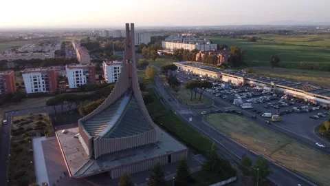 Church of Tor Bella Monaca 動画素材 190001191