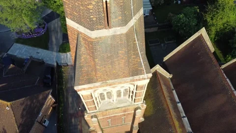 Church Tower Close 1 Video stock 274944654