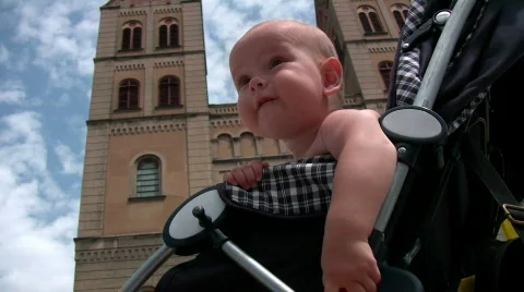 Church tower   Stock Footage 327040