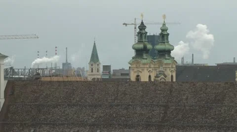 Church tower 스톡 동영상 21664293