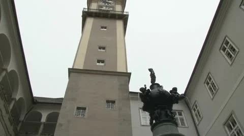 Church tower 스톡 동영상 21669190