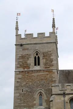 Church Tower. Stock Photos