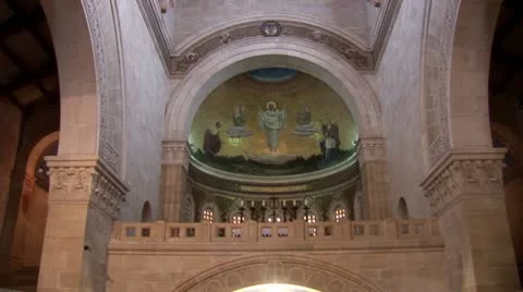 Church transfiguration 1 Stock Footage 8911702