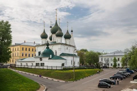 Church of the Transfiguration of the Savior Stock Photos