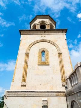 Church in Tsminda Sameba Monastery in Batumi city Stock Photos