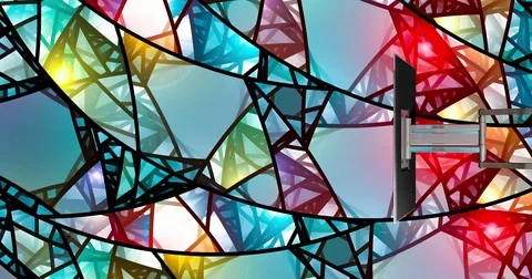 Church virtual set background Stock Footage 82304246