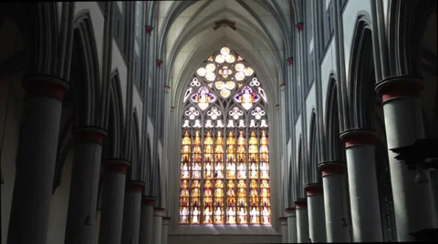 Church window in 1080p Stock Footage 28841544