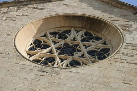 Church window Foto stock