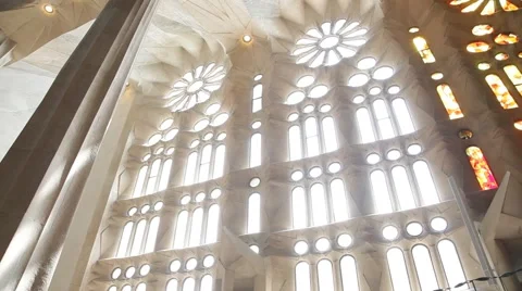 Church windows Stock Footage 45620203