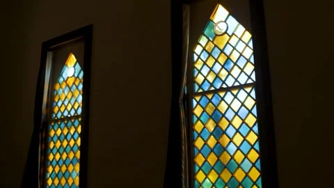 Church Windows Stock Footage 301573921