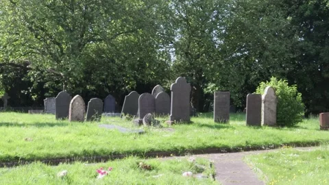Church yard 4k video Stock Footage 276166707