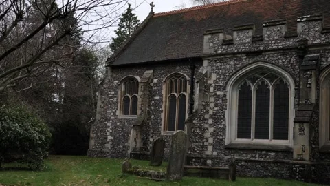 Church yard Stock Footage 300133458