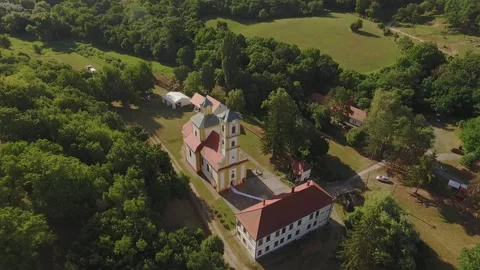 Church_rotating_view Stock Footage 233913204