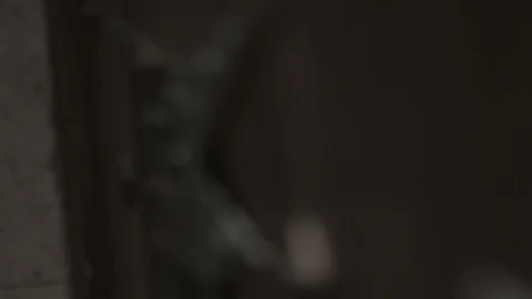 ChurchDoorHinge Stock Footage 104691557