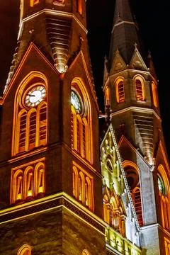 Churches night 4 Stock Photos