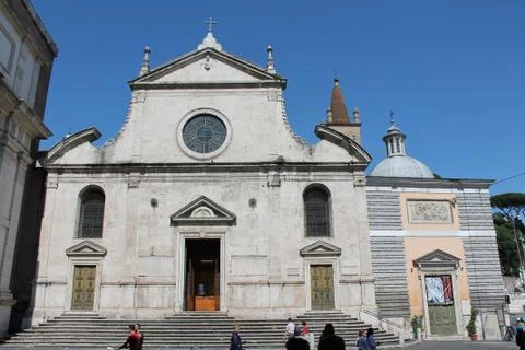 Churches of rome Stock Photos