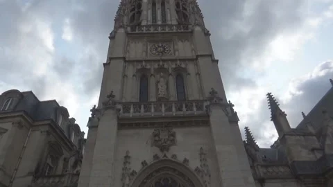 A churchs tower Stock-Footage 106968907