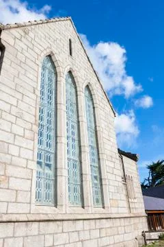 Churck window Stock Photos