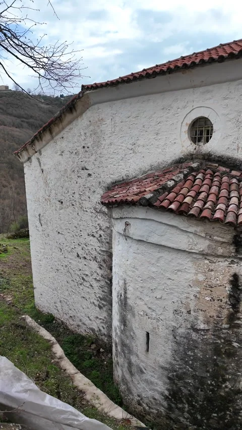 Churilovo monastery, known as monastery with the devils, Bulgaria Stock Footage 320169132