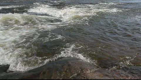 Churning cascades Stock Footage 11137109