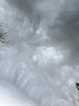 Churning Clouds Stock Photos
