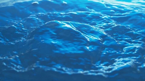 Churning Water Surface in Slow Motion Video stock 84183355